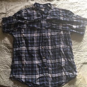 Chaps Button Up Longsleeve Flannel